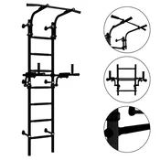 Monkey Gym Gimnastična lestev – telovadna, švedska lestev za dom in otroke Teenager Plus - elitna črna, (5000077489)