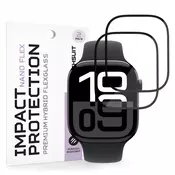 2-Pack zaščitnih folij 3D Full Body Techsuit Nano Flex za Apple Watch 10 46mm/11 46mm