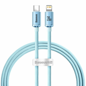 Kabel Baseus Crystal Shine USB-C na iP kabel 20W 1,2 m plavi