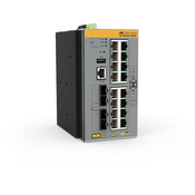 Allied Telesis AT-IE340-20GP-80 Upravljano L3 Gigabit Ethernet (10/100/1000) Podrška za napajanje putem Etherneta (PoE) Sivo
