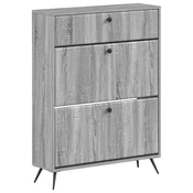vidaXL Omara za čevlje BREDA 78 x 24 x 103 cm Inženirski les
