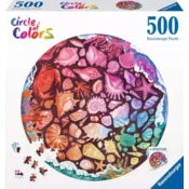 Ravensburger Okrogla sestavljanka Krog barv: školjke 500 kosov