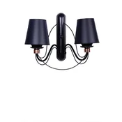 Opviq Berfin 2 846STL2711 Zidna lampa, Crna