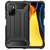 Techsuit - Hibridni ovitek - Xiaomi Redmi Note 10 5G / Poco M3 Pro 5G - črna