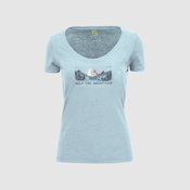 Karpos AMBRETTA W T-SHIRT, ženska majica za planinarenje, plava 2532036