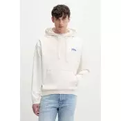 HUGO Blue pulover s kapuco moški bombažen Nohahood