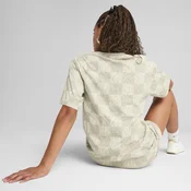 Puma Ženska majica kratkih rukava Ess Graphic Relaxed Aop Tee, Bež