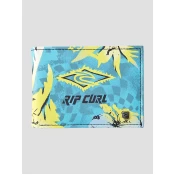 Rip Curl Party Pack Pu Slim Wallet blue lagoon