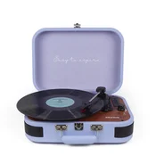 PRIXTON PRIXTON Vintage Gramofon VC600 Lila z Bluetoothom, (5000115725)