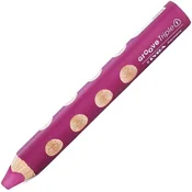 Lyra Groove TripleOne Ergonomic Triangular 3-In-1 Barvni svinčnik Magenta 1 kos