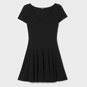Cropp - Navadna mini obleka - črna