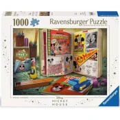 Ravensburger puzzle (slagalice) - 1000pcs Mikijeva kolekcionarska edicija – 1960 RA12000842