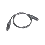 Infinitek L-4E6S Mikrofonski kabel Star Quad 6,0 mm, XLR (M)/XLR (F) 3 m