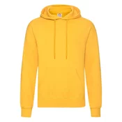 Żółta bluza męska Hooded Sweat Fruit of the Loom