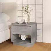 Vidaxl vidaXL Nočna omarica betonsko siva 45x34x44 cm