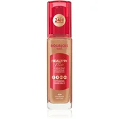 Bourjois Healthy Mix posvetlitveni vlažilni tekoči puder 24 ur odtenek 56W Light Bronze 30 ml