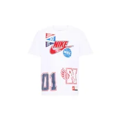 Nike Sportswear Majica kraljevo modra/temno modra/rdeča/bela