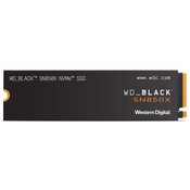 WD vgradni SSD disk 4TB BLACK SN850X M.2 NVMe x4 Gen4 WDS400T2X0E