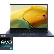 Laptop ASUS ZenBook 14 UX3402ZA-OLED-KM521W / Core i5 1240P, 16GB, 512GB SSD, Intel Iris Xe Graphics, 14 2,8K OLED, Windows 11, plavi