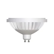 Arcchio LED-reflektor GU10 ES111, 12 W, bel, 3.000 K, z možnostjo zatemnitve - Aluminij