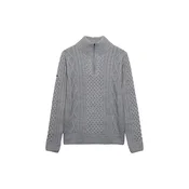 Superdry & Co Pulover JACOB siva