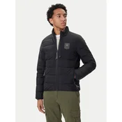 Aeronautica Militare Prehodna jakna 252AB3022UCT04214 Črna Regular Fit