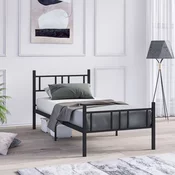 HANAH HOME Krevet Akin Black 100 x 200