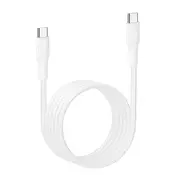 BELKIN Belkin, USB-C na USB-C kabel 240W 2m hitro polnjenje ojačan, Bela, (5000191832)