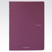 Sveska meki povez A4 linije 40L 90g EcoQua Fabriano 19210312 ljubicasta (vino) 1/5