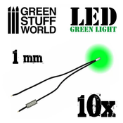 Micro LEDs - GREEN - 1mm (0402 SMD)