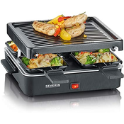 Severin Raclette Party Grill s 4 mini ponev, RG 2370