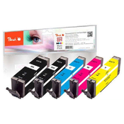 Peach združljive kartuše Canon PGI-570/CLI-571 MultiPack, bk, pbk, c, m, y