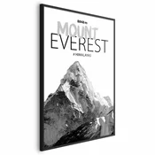 Plakat - Mount Everest 40x60 Crni okvir
