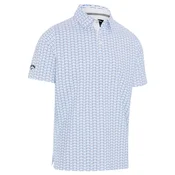 Moška majica Callaway Albatross Geo Print Polo Bright White XL