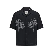 Only & Sons Srajca ONSJACKSON  črna / bela