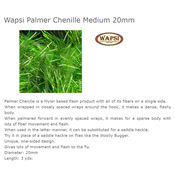 PALMER CHENILLE MED.-ROOTBEER-CPL2045