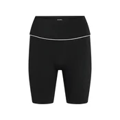 Karl Lagerfeld Hlače Athleisure črna / bela