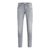 JACK & JONES Kavbojke JJIGlenn JJOriginal svetlo siva