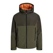 JACK & JONES Prehodna jakna JCOCLUB AXEL oliva/jelka