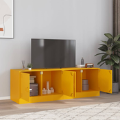 TV ormarici 2 kom boja senfa 67 x 39 x 44 cm celicni