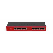 MikroTik RB2011iL-IN ruter sa 10 LAN / WAN portova (5 Gigabit + 5 x 10/100Mb/s), VPN ruter / firewal