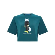 Cat e Lolette Majica Sport Cat modra