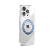 Joyroom Ovitek MagSafe za iPhone 16 Pro Max s 360-stopinjskim stojalom - moder