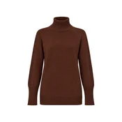 RYVAN Top Oberteile temno rjava