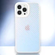 Infostyle Silikonski ovitek Holo za iPhone 13 Pro - Bela Bela/Stil 1/TPU silikon