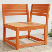 Kutna vrtna sofa voštano smeda 73x73x78 cm od masivne borovine