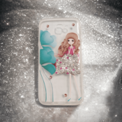 Ovitek bleščice Glitter Girl za Samsung Galaxy J5 Prime, Teracell, prozorna