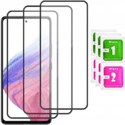 shumee 2x kaljeno steklo za Samsung Galaxy A53 5G celozaslonski 5D steklo