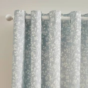Modre zavese v kompletu 2 ks 168x137 cm Brooke Floral – Catherine Lansfield