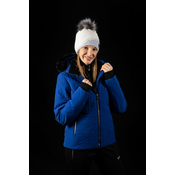 Ženska smučarska jakna BELLEVUE, modra - XS